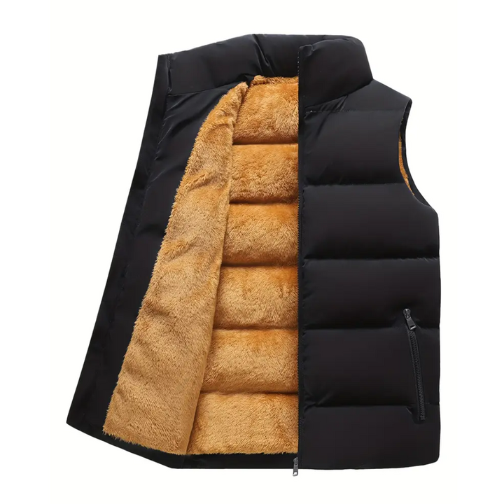 Herren Thermo Bodywarmer fyldt med ståkrave – Arne