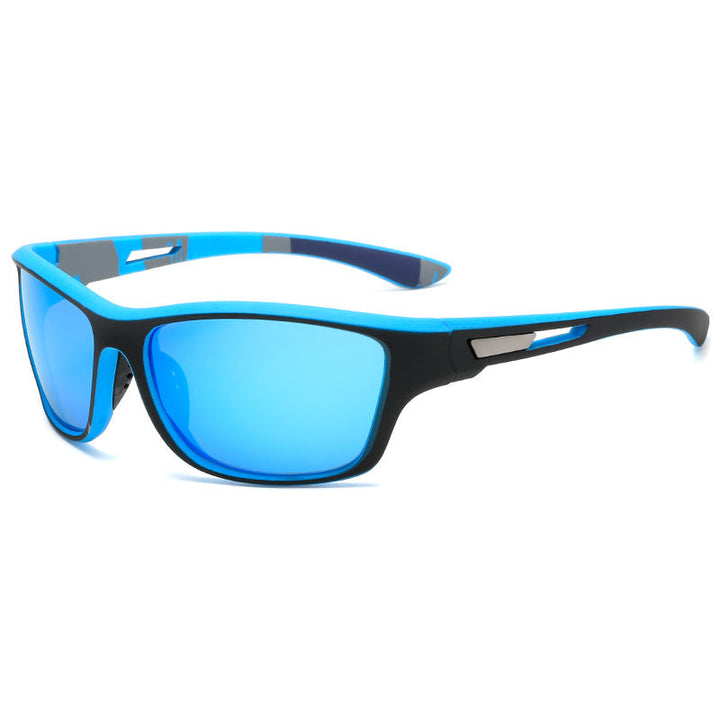 Sportsolbrille til herrer med polariserede linser og UV400-beskyttelse – Vayron