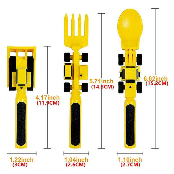 Bulldozer Børnebestiksæt - ConstructoFork