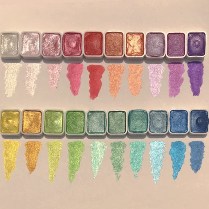 Flerfarvet akvarelmalesæt - ColorCrafter