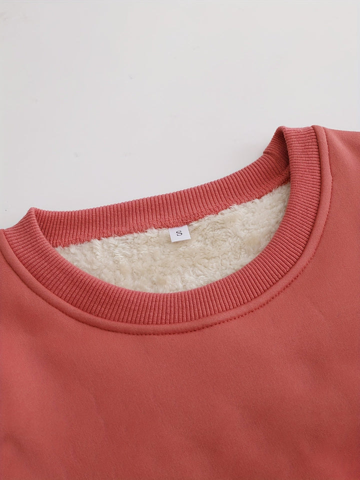 Komfortabel oversize damesweatshirt - Elina