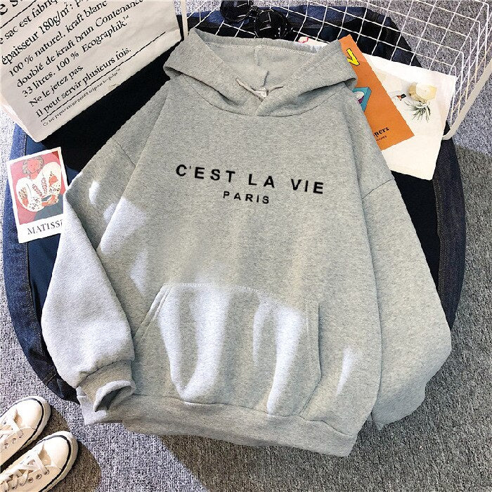Komfortabel damehoodie - Soleil