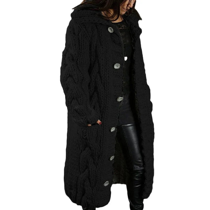 Komfortabel tykstrikket vest - Emma