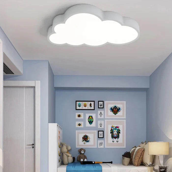 LED-loftlampe til børneværelser - CloudLight
