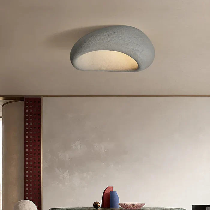 Naturlig Wabi Sabi loftlampe - SereneAura