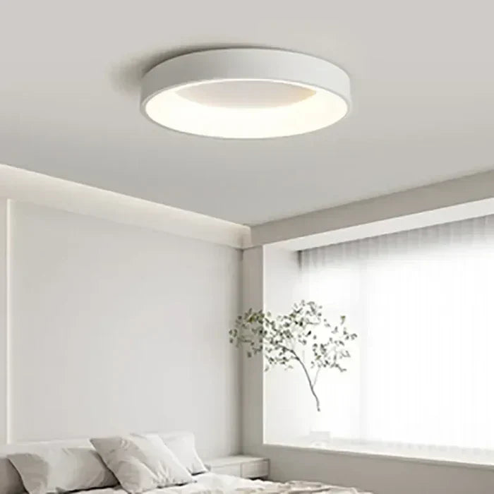 Skandinaviske runde LED-loftlamper - NordicGlow