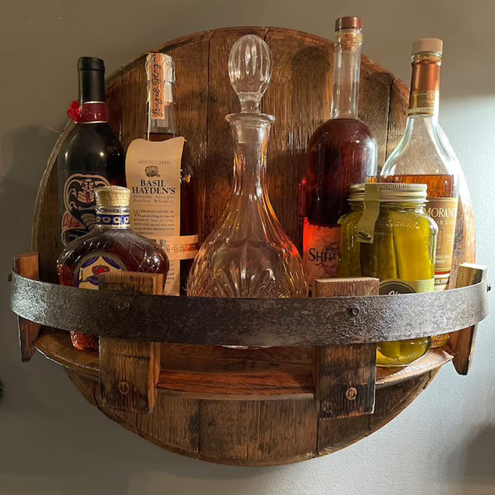 Bourbon Whiskey hylder i egetræ – Oakspire