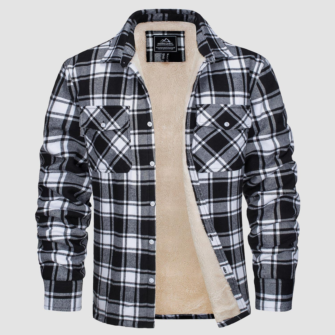 Komfortabel fleece-skjorte - Ruben