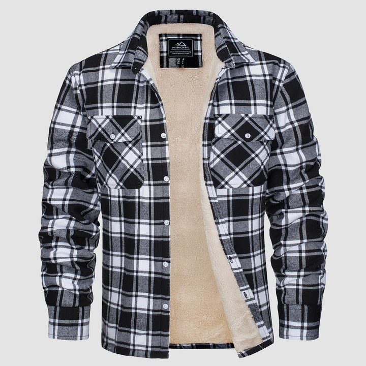Komfortabel fleece-skjorte - Ruben