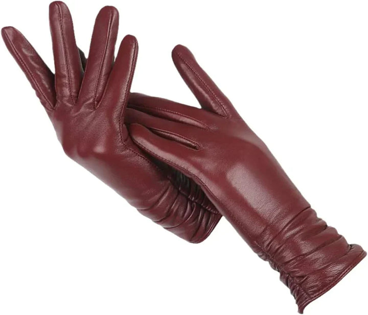 Klassiske læderhandsker til damer - LuxLeather