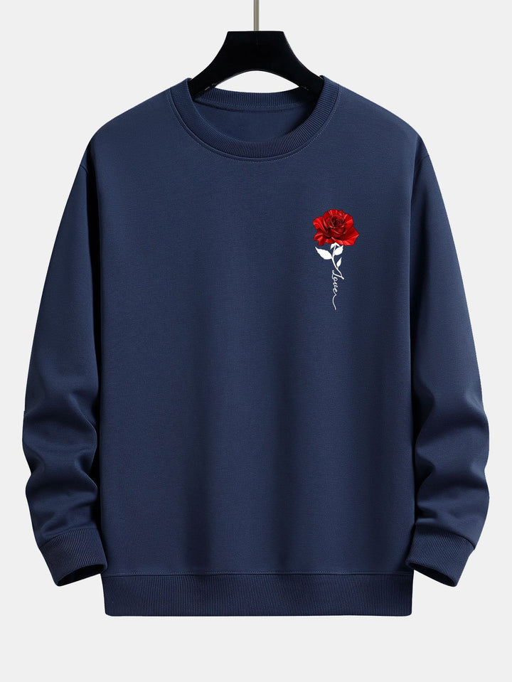 Dame Rosenprint Sweatshirt - Amelia