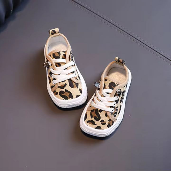 Børnesneakers med pantertryk – WildStep