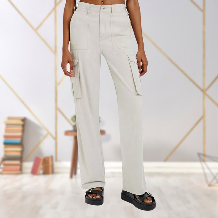 Slim-fit dame cargobukser - Maya