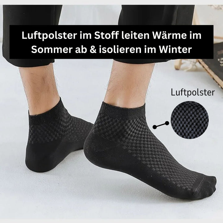 Korte bambussokker - BambooFeet