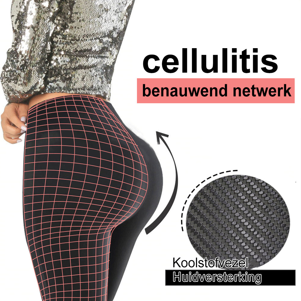 Anti-Cellulite Kompressionsleggings til Damer - SculptFit