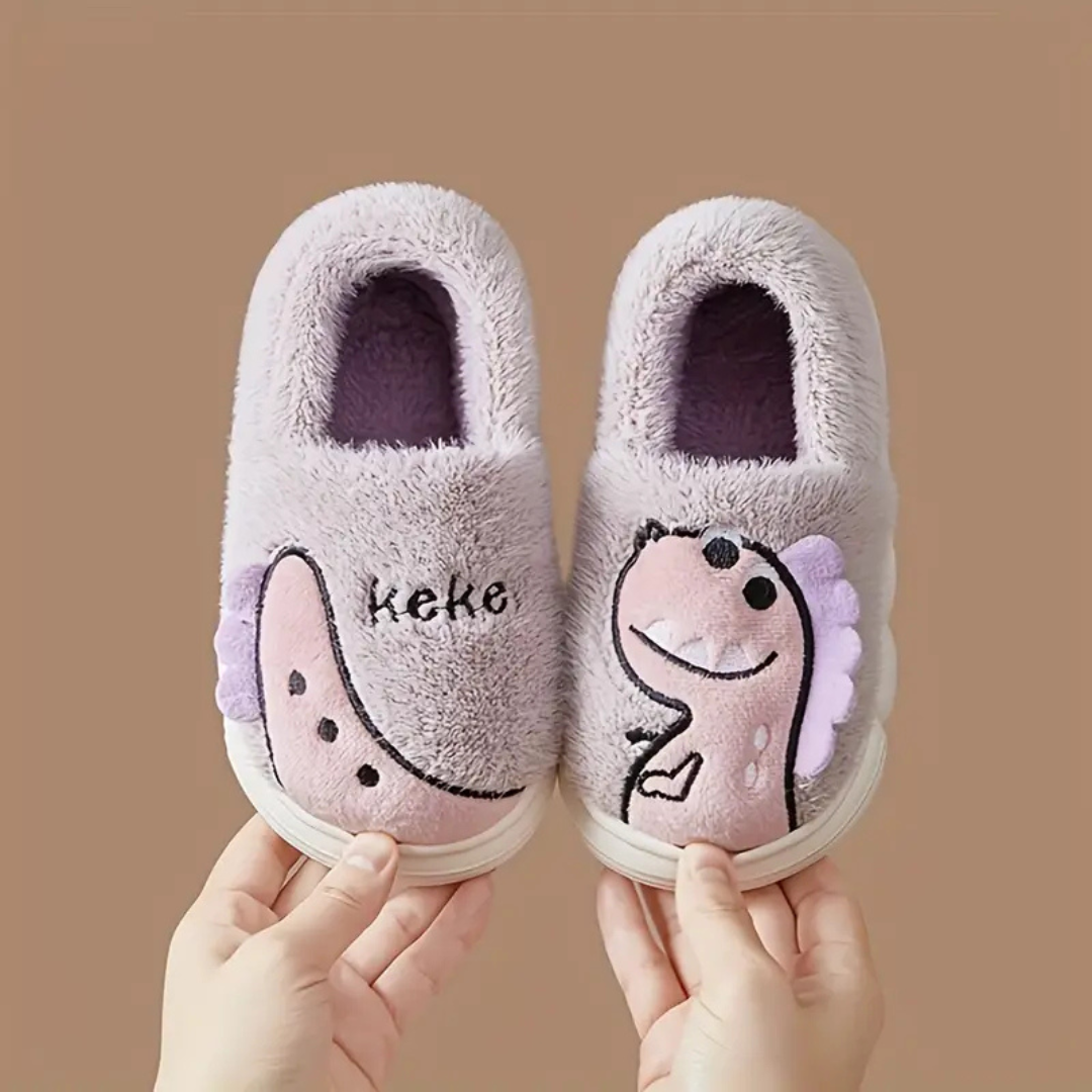 Børneslipper med Dino Design – DinoSteps