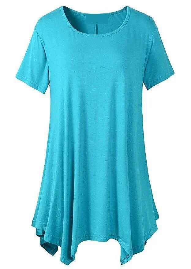 Loose Fit Dame T-shirt med Korte Ærmer – Taryn
