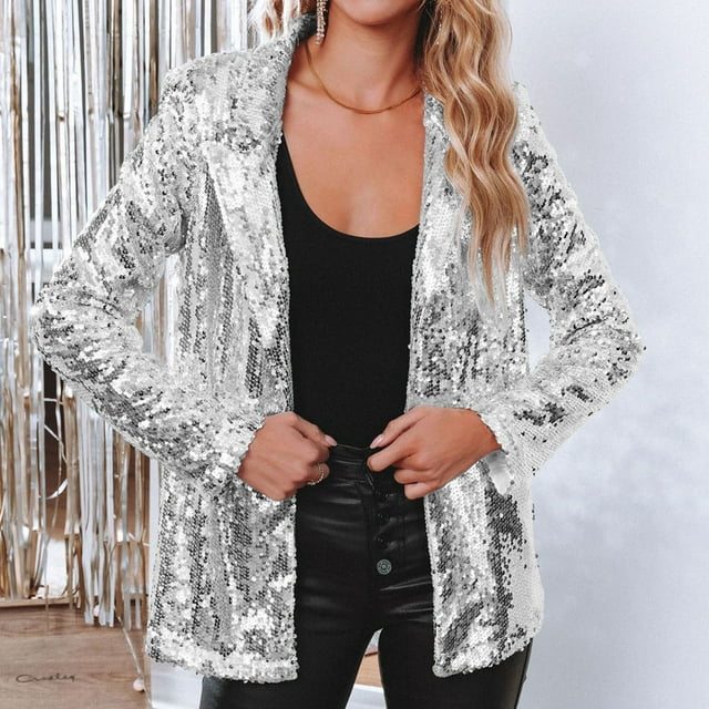 Trendy Pailletblazer - Olivia