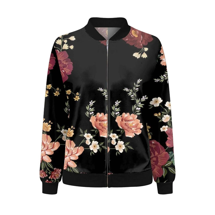 Dame-sommerjakke med fint blomsterprint – Fiora
