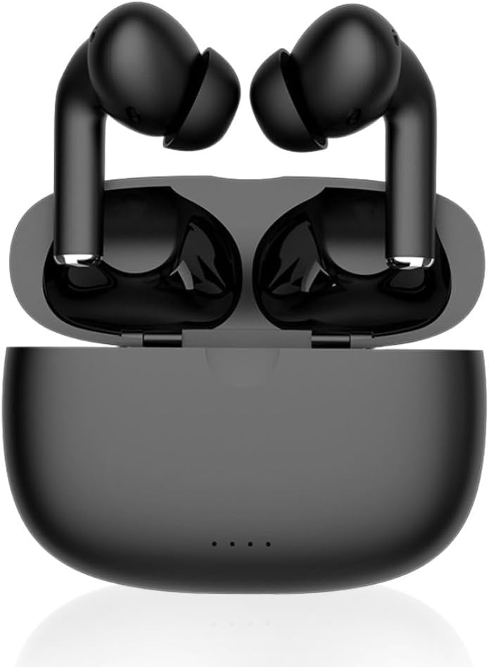 Ægte trådløse earbuds med støjreduktion, Bluetooth 5.0 og trådløs opladningsetui – Sonetra