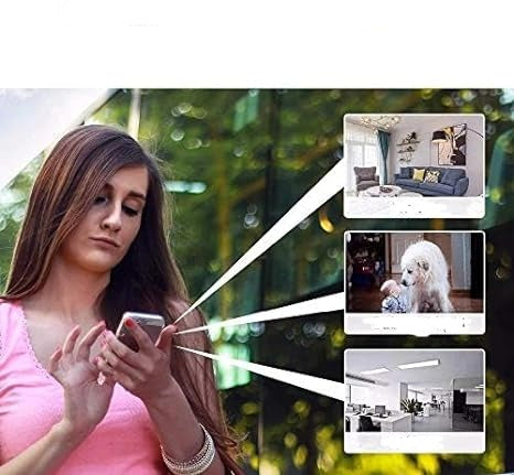Trådløst 1080P mini WiFi-sikkerhedskamera - SecureView