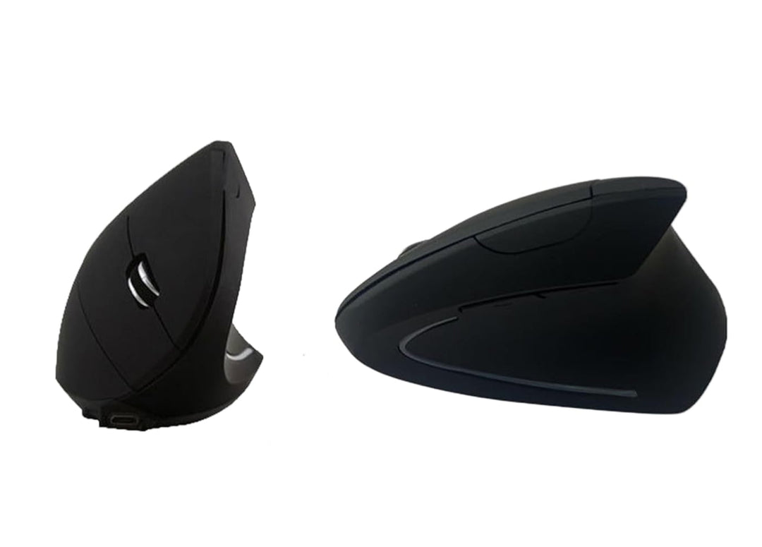 Genopladelig Ergonomisk Vertikal Trådløs Mus – Elvion
