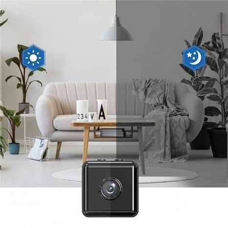 Trådløst 1080P mini WiFi-sikkerhedskamera - SecureView