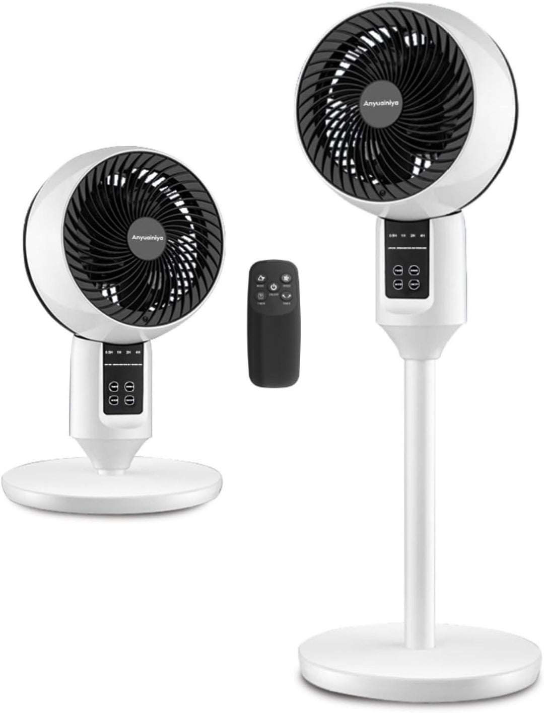Justerbar søjleventilator med 3D oscillation – Aerion