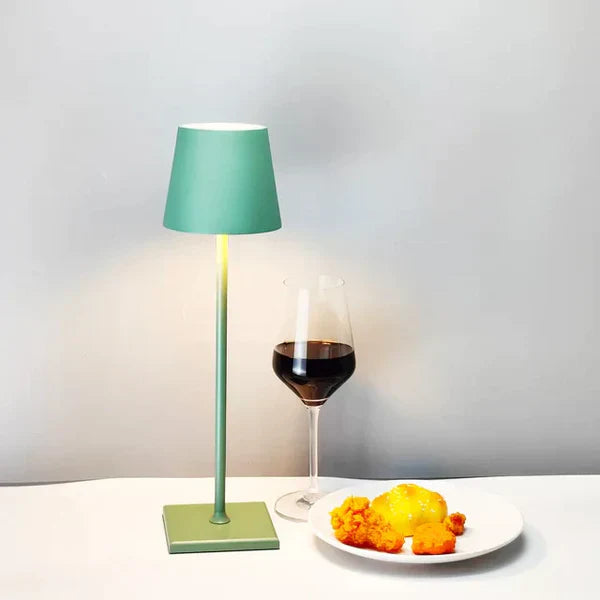 Bærbar Moderne Dæmpbar Bordlampe i Aluminium - LumiNova