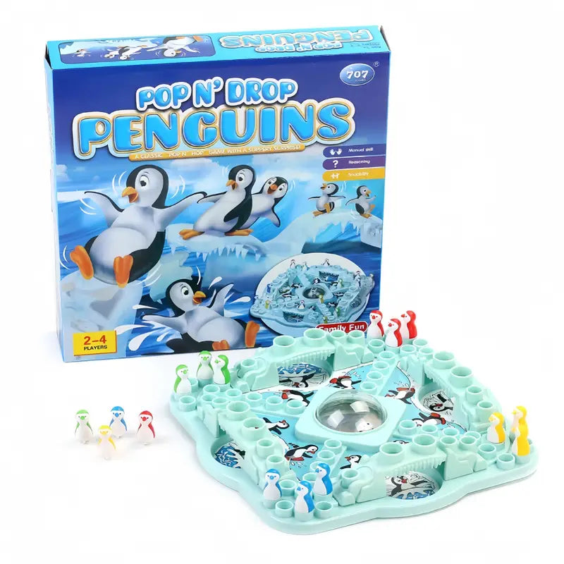 Iskoldt Eventyr Brætspil - Penguin Glide
