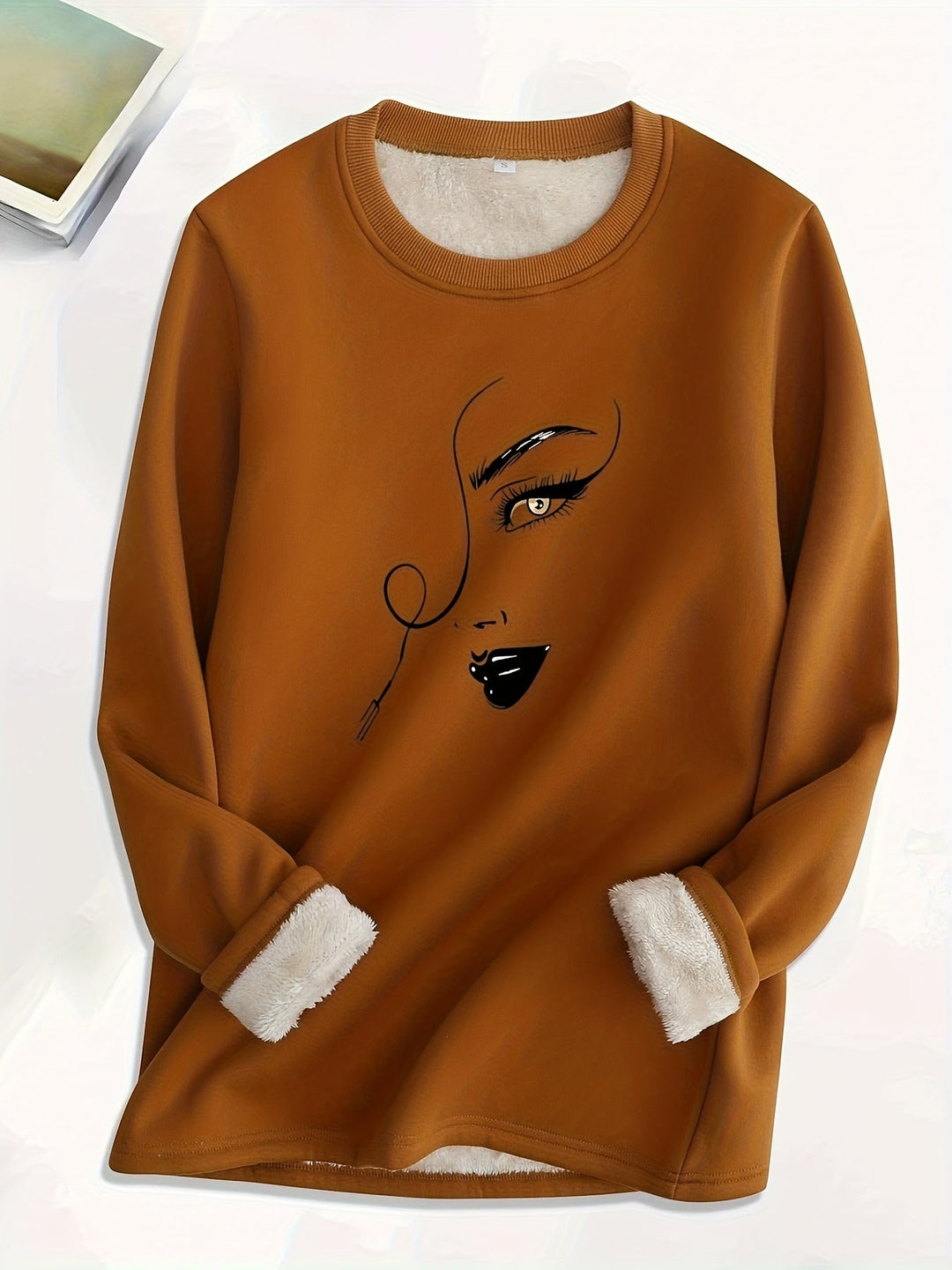 Komfortabel oversize damesweatshirt - Elina
