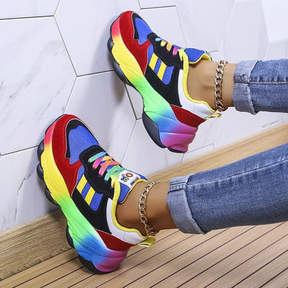 Farverige damesneakers – Solenya