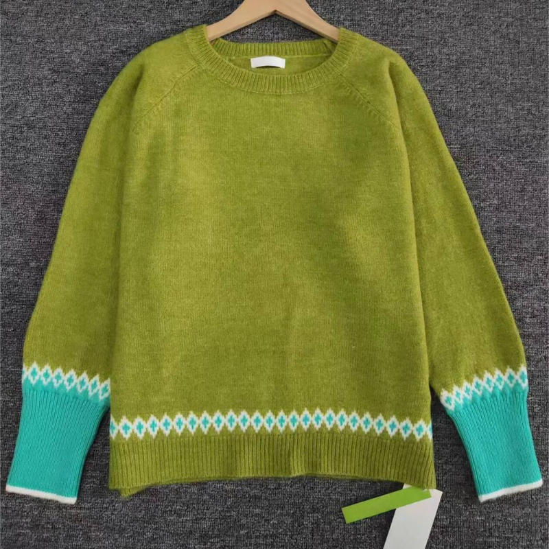 Komfortabel Grøn Damesweater - Elin