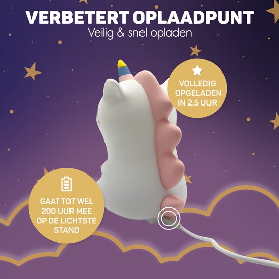 Enhjørning natlampe - DreamCrest