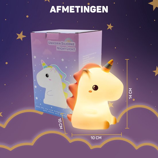 Enhjørning natlampe - DreamCrest