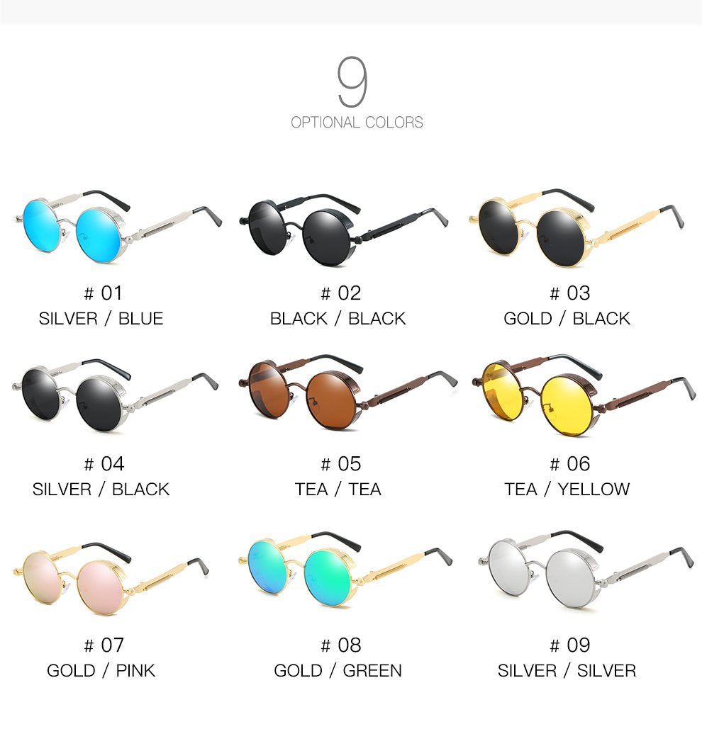 Trendy vintage-solbrille til damer og herrer – Savino