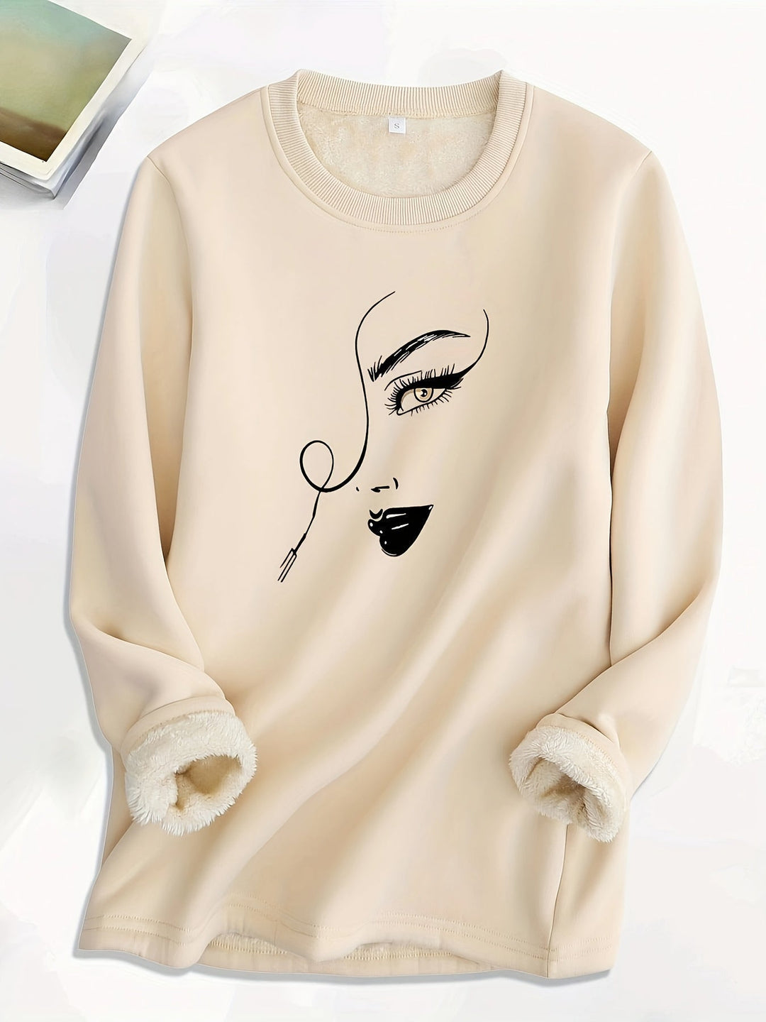 Komfortabel oversize damesweatshirt - Elina