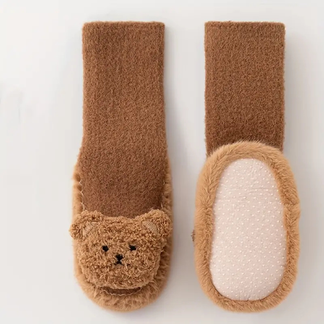 Børnesko sokker med bjørne – CozyBear