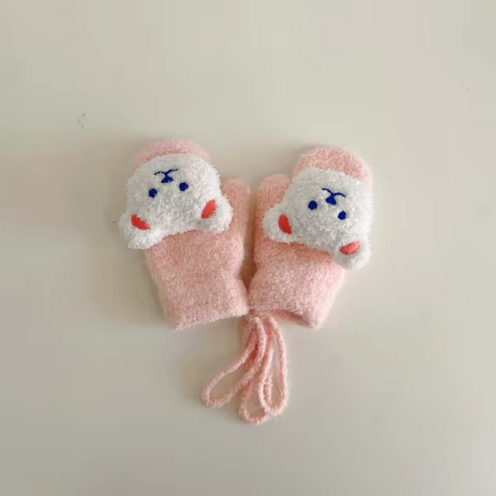 Børne-vinterhandsker med bjørnemotiver – TinyBear handsker