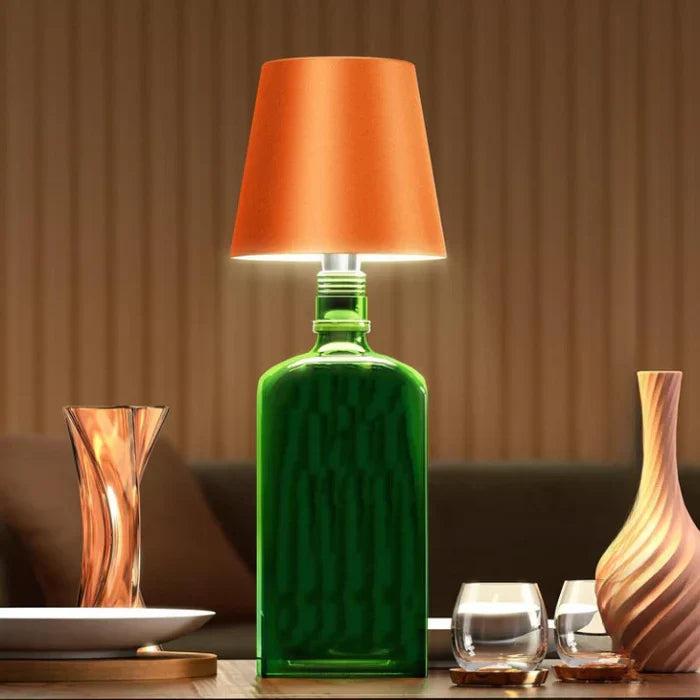 Bærbar LED-flaskelampe - GlowBottle