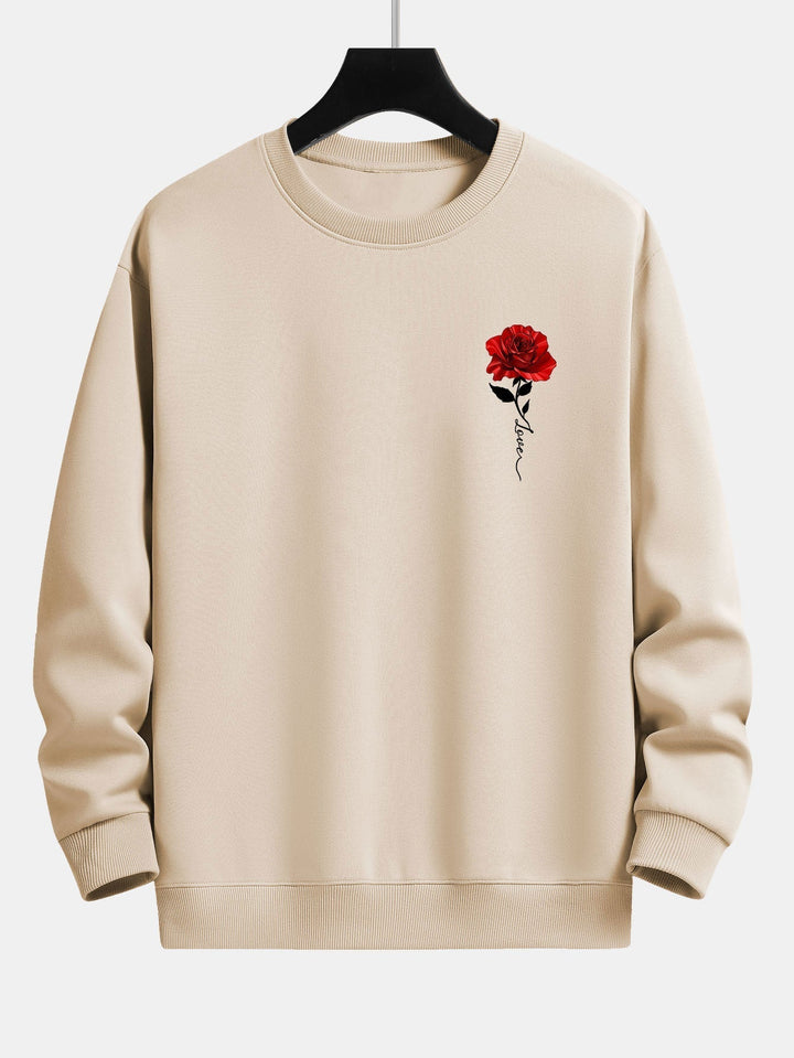 Dame Rosenprint Sweatshirt - Amelia