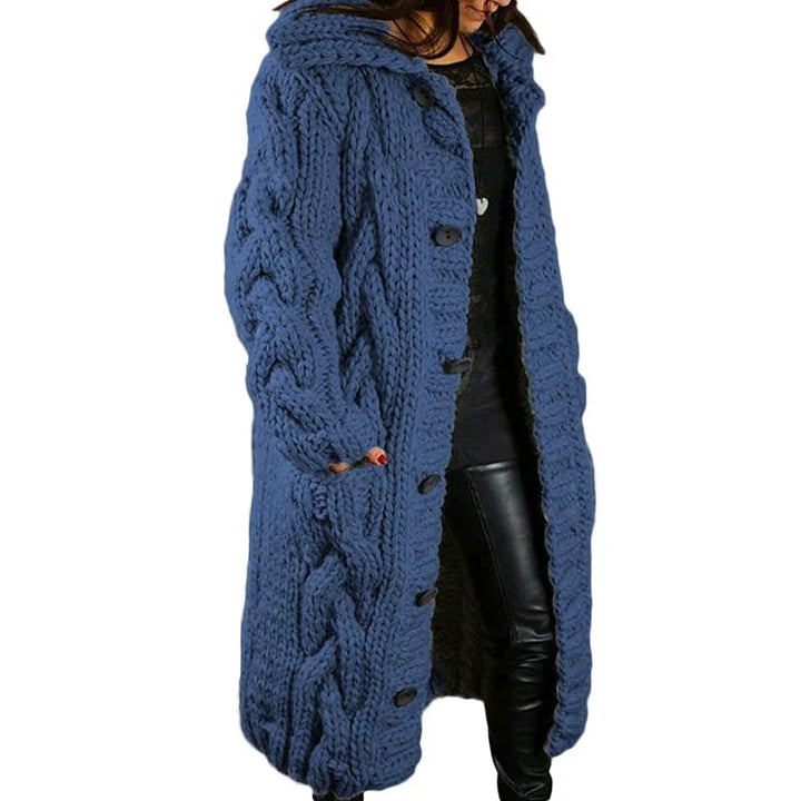 Komfortabel tykstrikket vest - Emma