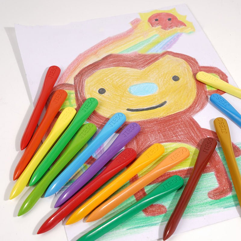 Naturlige, farverige voksfarver - EcoCrayons