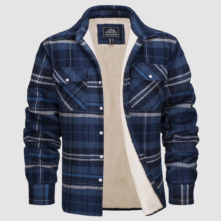 Komfortabel fleece-skjorte - Ruben