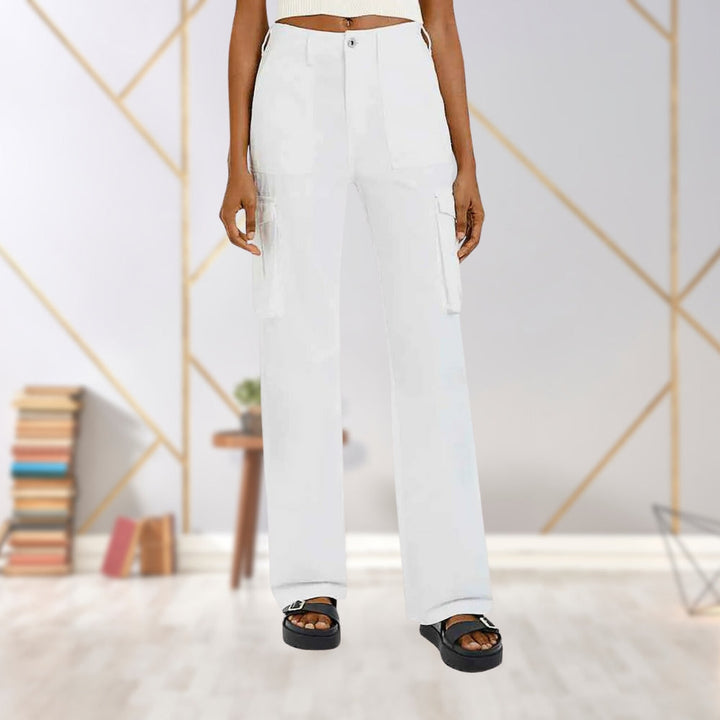 Slim-fit dame cargobukser - Maya
