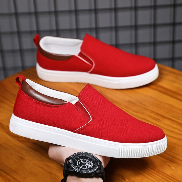 Slip-On herresko i lær – Lennard