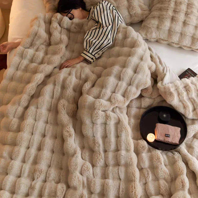 Luksus Blødt Pelsplaid - SnuggleFur