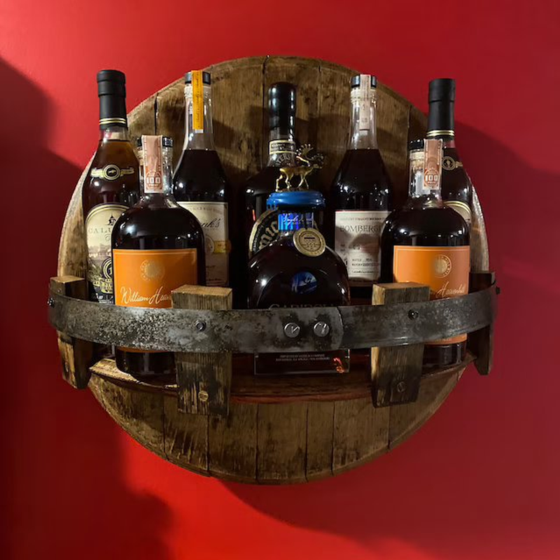Bourbon Whiskey hylder i egetræ – Oakspire