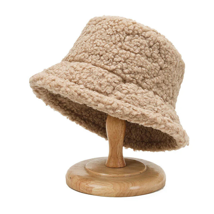 Varm moderigtig teddy-bøllehat - Livia