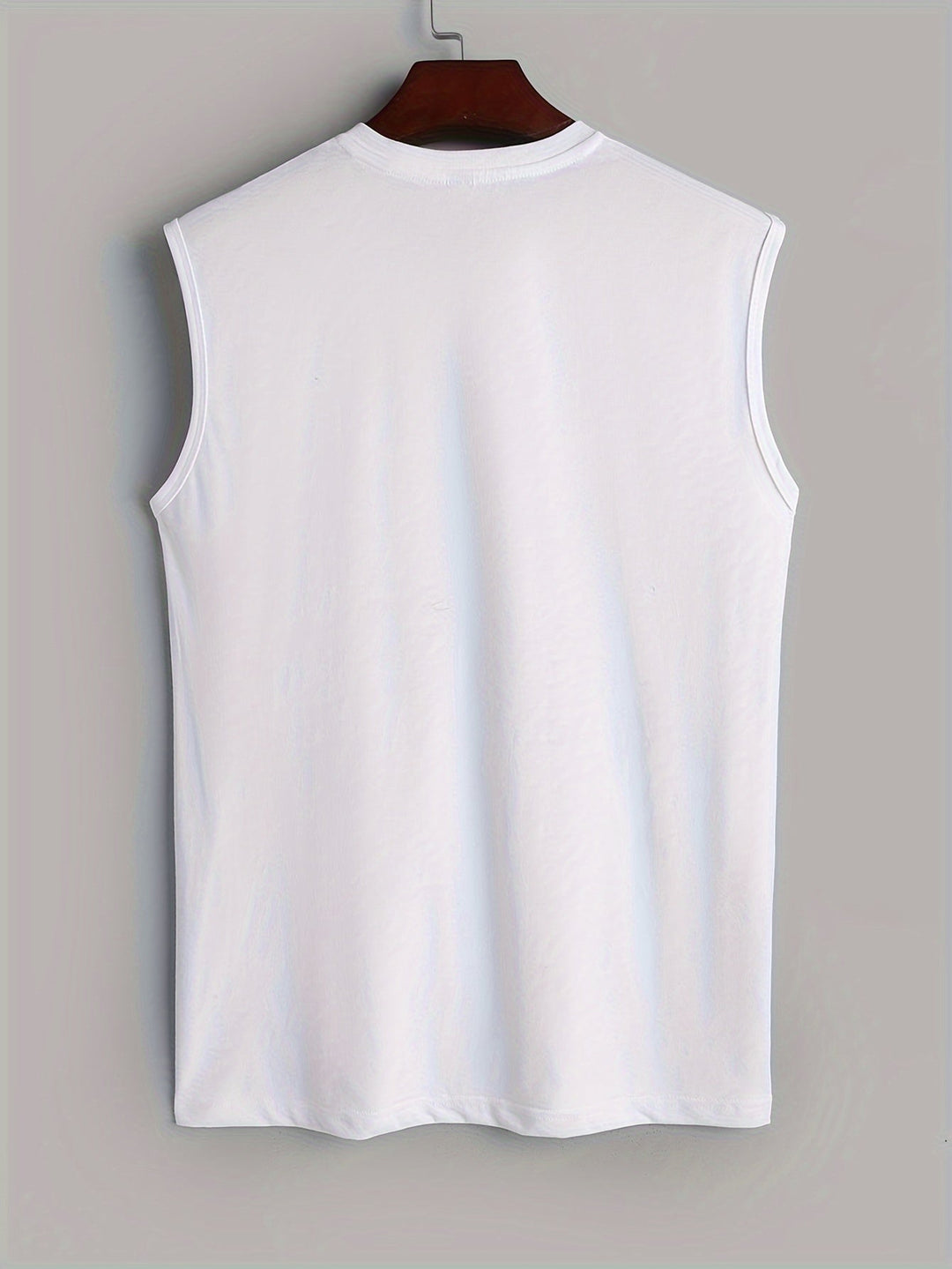 Ærmeløs t-shirt med fugleprint, bomuld, sommerlook - Noah (1+1 GRATIS)
